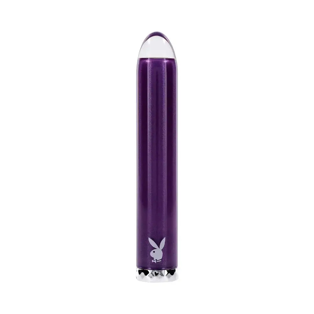 Playboy Pleasure Amethyst Glass Vibrator - Rolik®