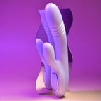 Playboy Pleasure Bumping Bunny Thrusting & Warming Rabbit Vibrator - Rolik®