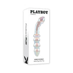 Playboy Pleasure Jewels Glass Double - Ended Dildo - Rolik®