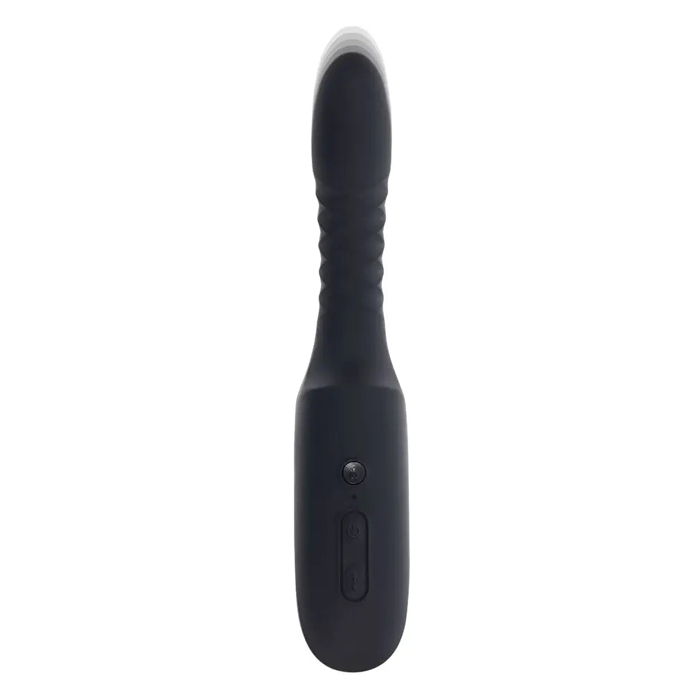 Playboy Pleasure Overdrive Thrusting Vibrator Black