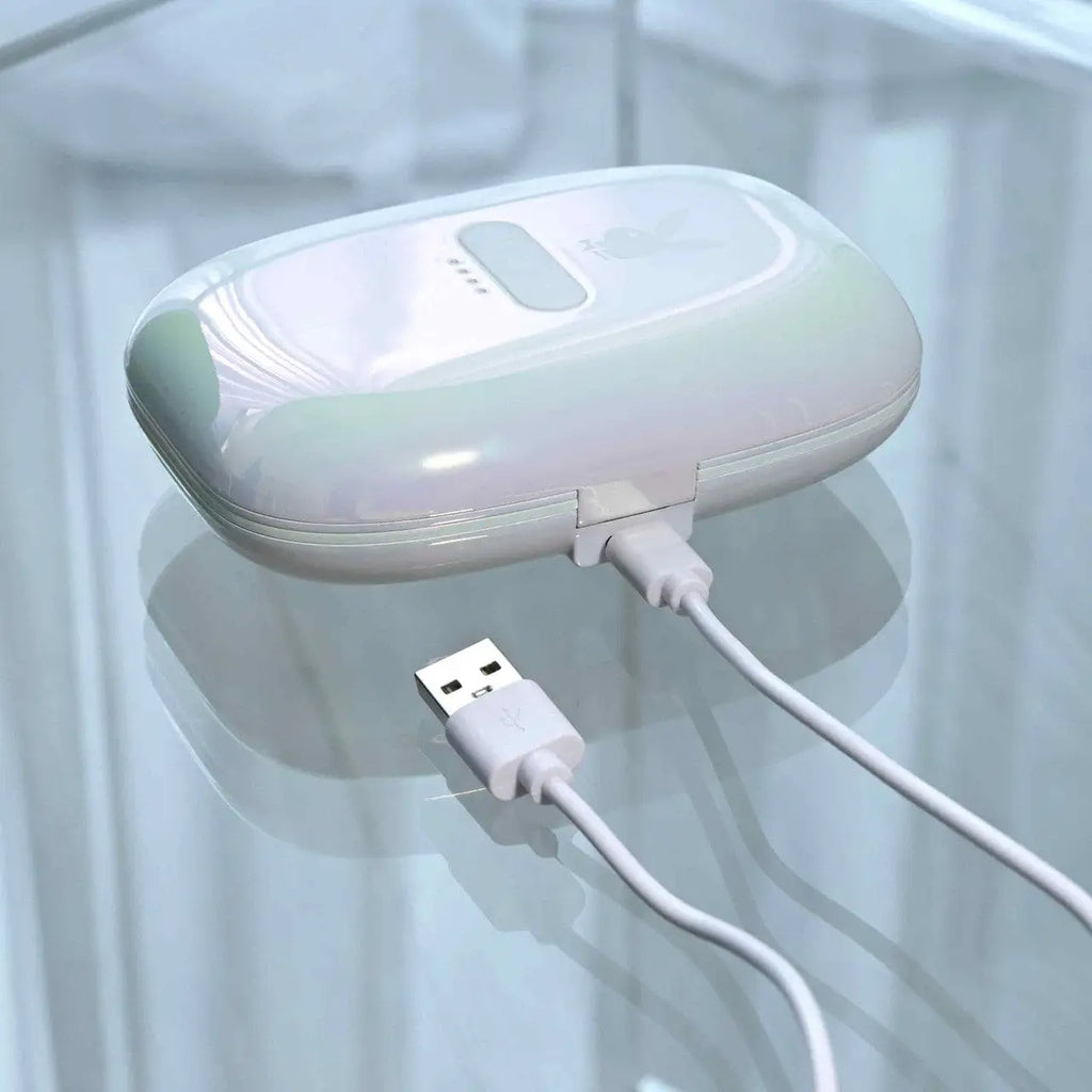 Playboy Pleasure In A Pinch Vibrating Clamps with Remote Charging Case - Rolik®