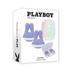 Playboy Pleasure In A Pinch Vibrating Clamps with Remote Charging Case - Rolik®