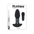 Black Rim Shot Remote Flickering and Vibrating Plug