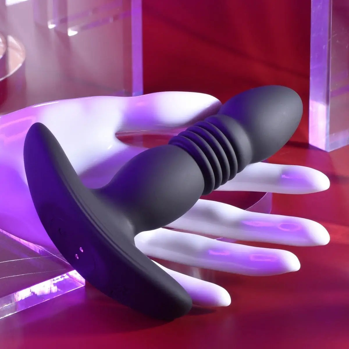 Playboy Pleasure Trust The Thrust Vibrating & Thrusting Butt Plug - Rolik®