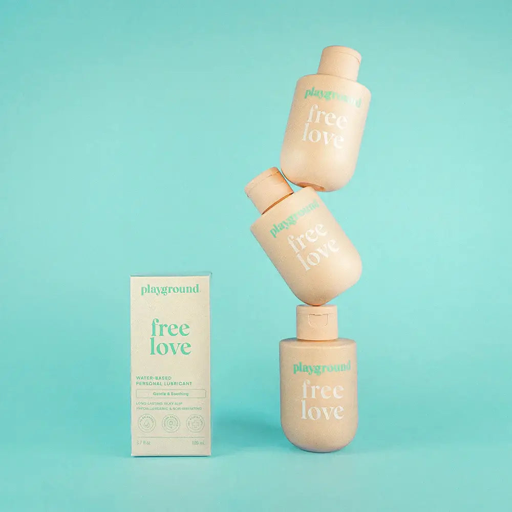 Playground® Free Love Extra-Gentle Water-Based Personal Lubricant - Rolik®