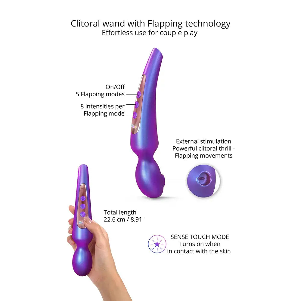 Pleaser Wand & Clitoral Stimulator - Vibrator