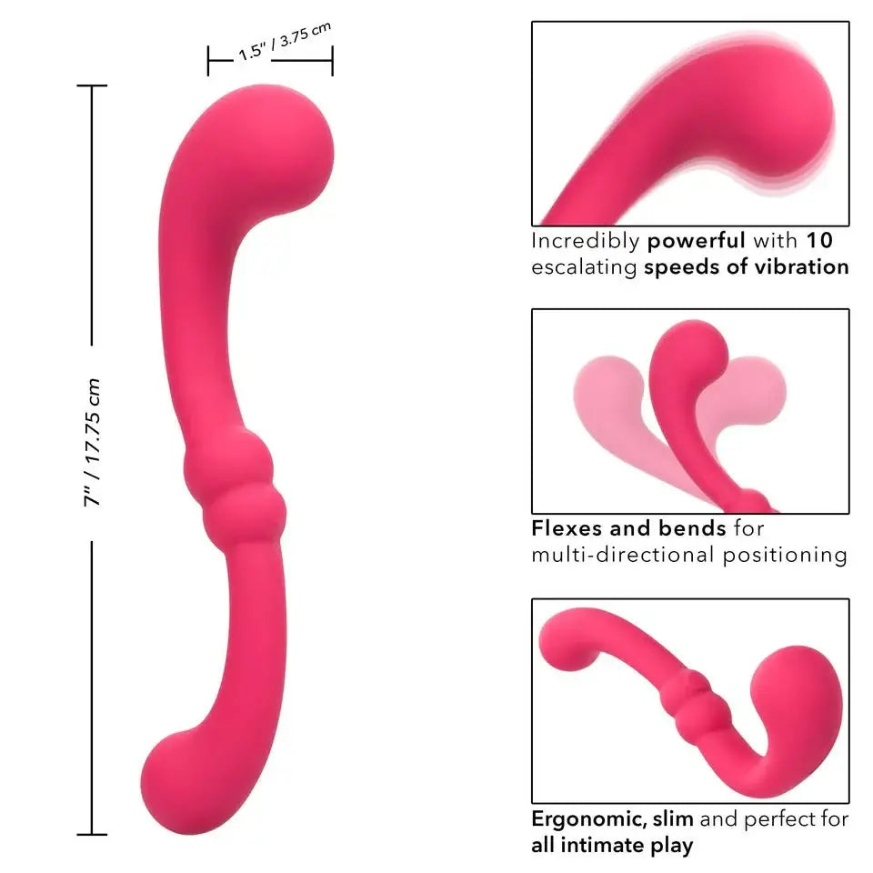 Pretty Little Wands™ Curvy Wand Vibrator - Rolik®