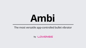 Lovense Ambi App-Controlled Bullet Vibrator - Rolik®