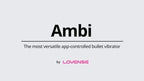 Lovense Ambi App-Controlled Bullet Vibrator - Rolik®
