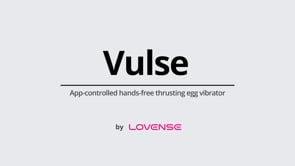 Lovense Vulse App-Enabled Hands Free Thrusting Egg Vibrator - Rolik®