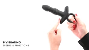 Gender X Slayer Rechargeable Ring Thruster Vibrator - Rolik®