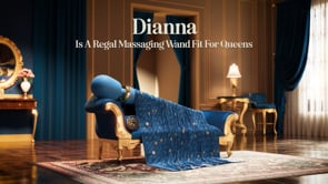 Blush Novelties® Dianna Rechargeable Wand Vibrator - Rolik®