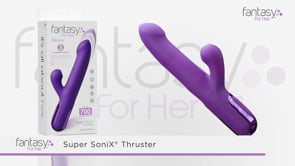Pipedream® Fantasy For Her™ Super SoniX™ Thruster - Rolik®