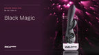 Evolved Black Magic G-Spot & Clitoral Vibrator