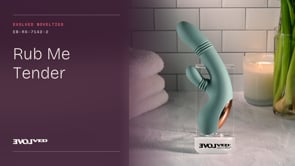 Evolved Rub Me Tender G-Spot & Clitoral Vibrator | Gyrating, Thrusting & Rotating
