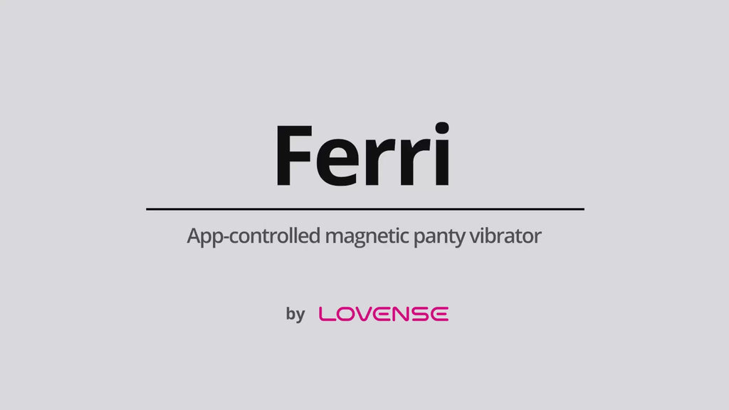 Lovense Ferri Bluetooth Remote-Controlled Panty Vibrator - Rolik®