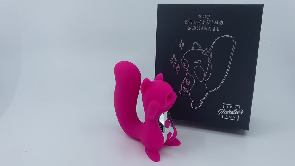 Vibrador de pulso de aire y punto G Screaming Squirrel
