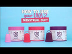 Uva 2 Menstrual Cup – Size 0 (15ml | Light Flow)