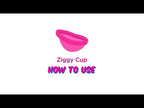 Intimina™ Ziggy Cup™ Flat-Fit Menstrual Cup - Rolik®