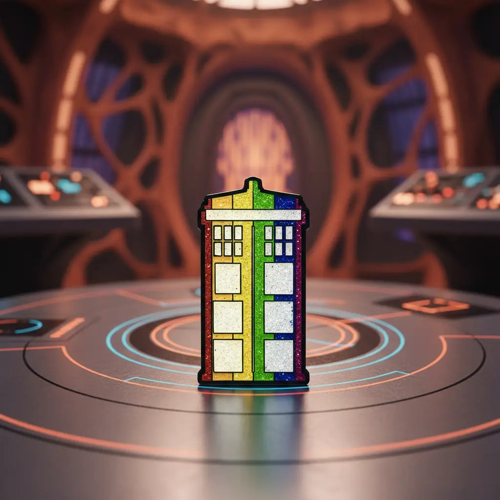 Rainbow Who Pride Enamel Pin