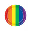 Pride Party Paper Plates - Set of 8 - Rolik®