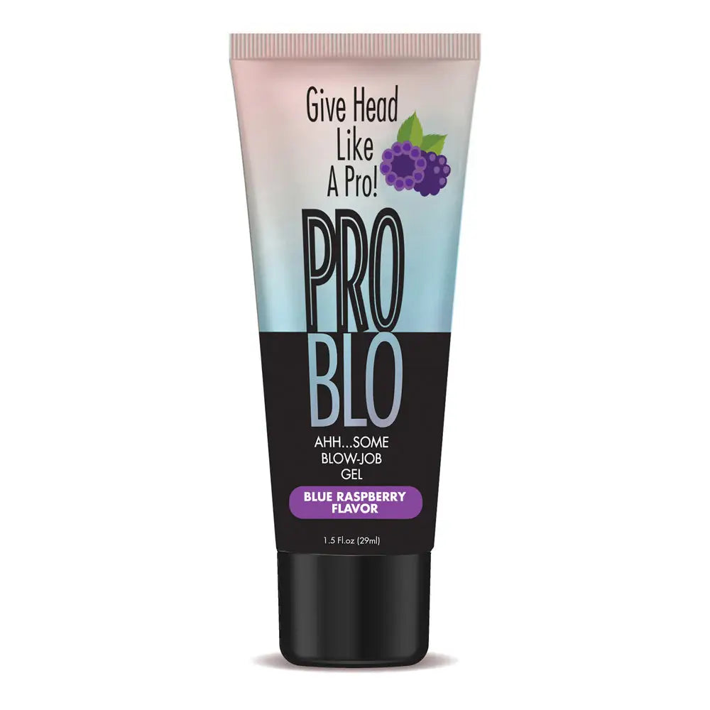 PRO-BLO Flavored Oral Pleasure Gel - Blue Raspberry - Enhancers