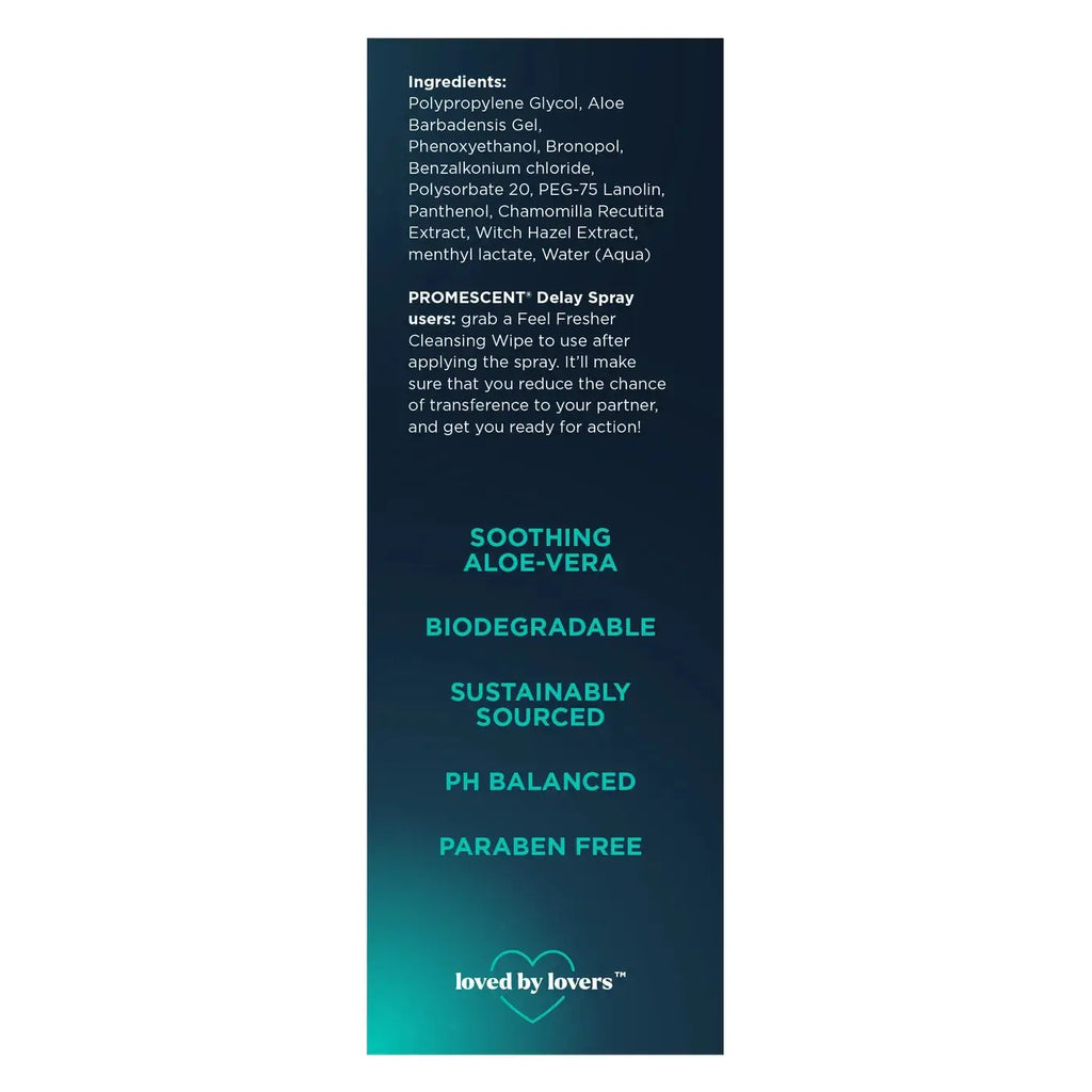 Promescent® Promescent Before & After Intimate Body Wipes - pH Balanced Aloe Vera 40ct