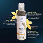 Promescent® Promescent Feel Sensual Vanilla Massage Oil - Hydrating Body 4oz 4 fl. oz.
