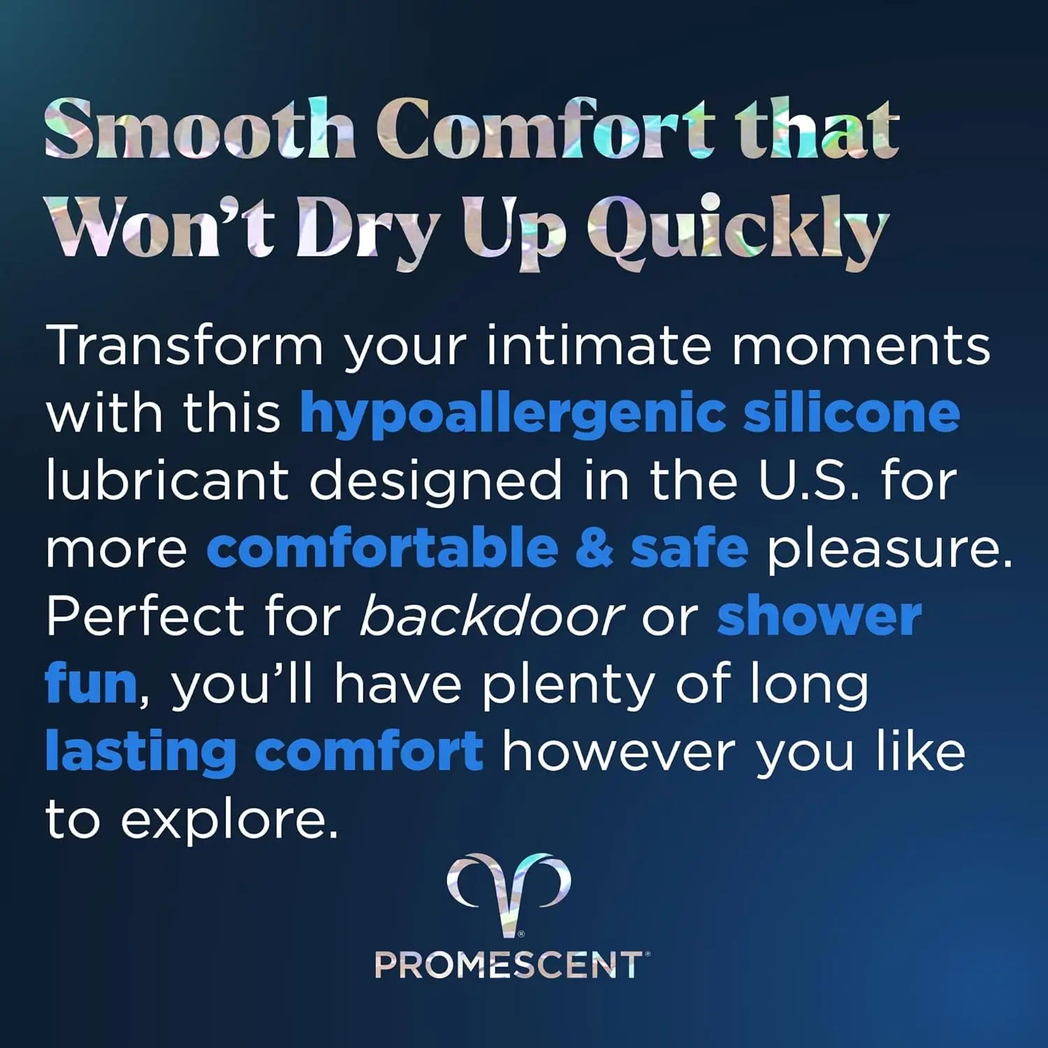 Promescent® Promescent Glide Together Silicone Lube - Long-Lasting Waterproof Personal Lubricant 4 fl. oz.