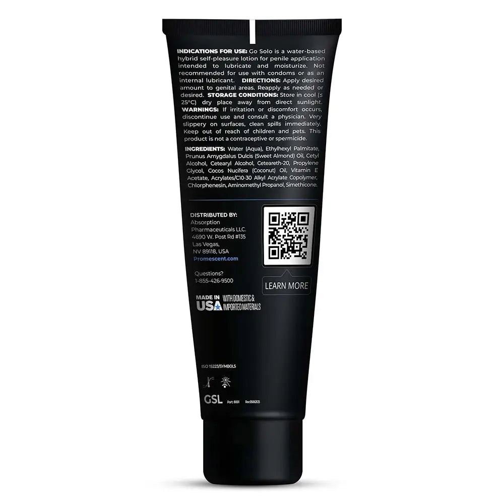 Promescent® Promescent Go Solo Self-Play Lotion - Long-Lasting Personal Lubricant 4 fl. oz.