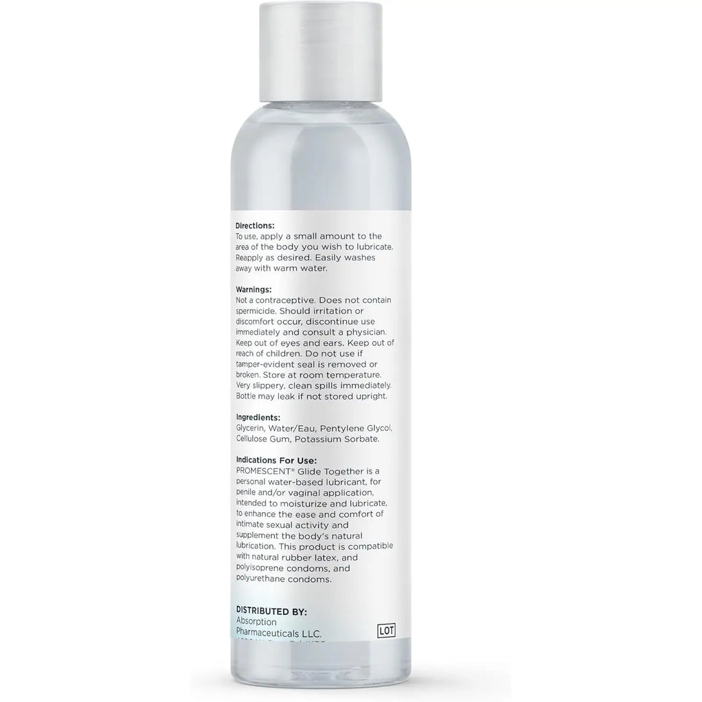 Promescent® Promescent Water-Based Lube – Premium Glide for Intimate Comfort 4 fl. oz.