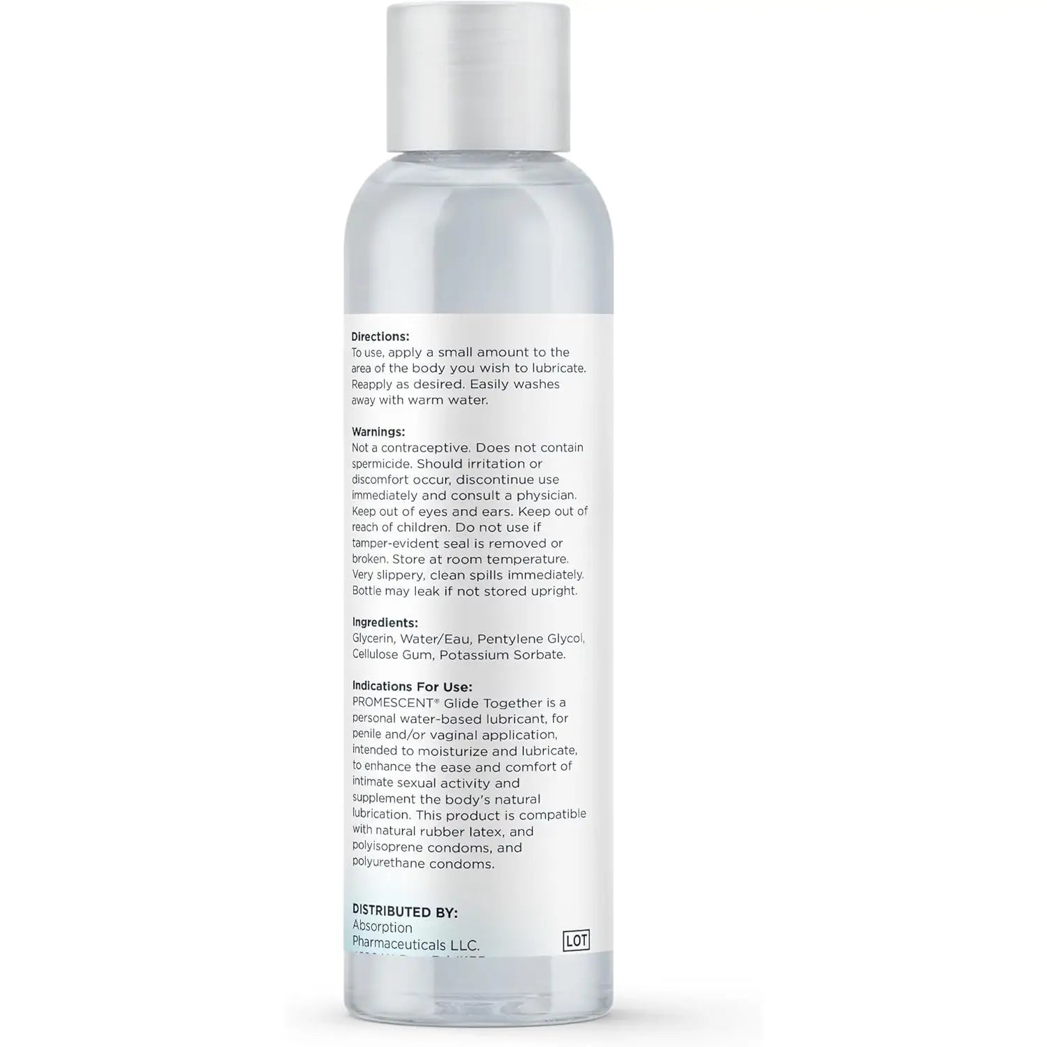 Promescent® Promescent Water-Based Lube – Premium Glide for Intimate Comfort 4 fl. oz.