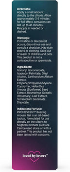 Promescent® Warming Arousal Gel - Clitoral Stimulation & Blood Flow Enhancement 15mL