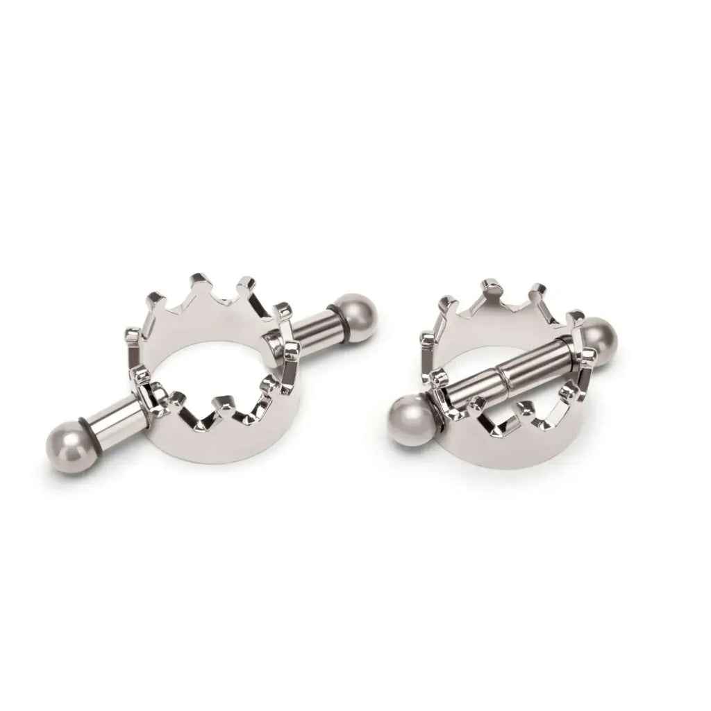 Prowler Red Magnetic Crown Nipple Clamps - Adjustable Pressure