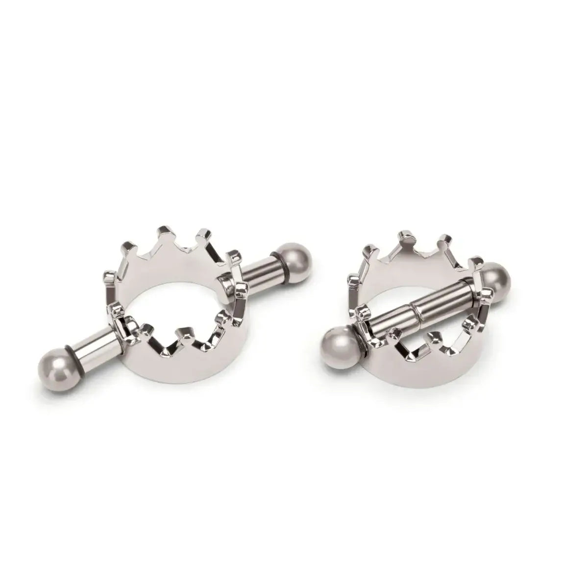 Prowler Red Magnetic Crown Nipple Clamps - Adjustable Pressure