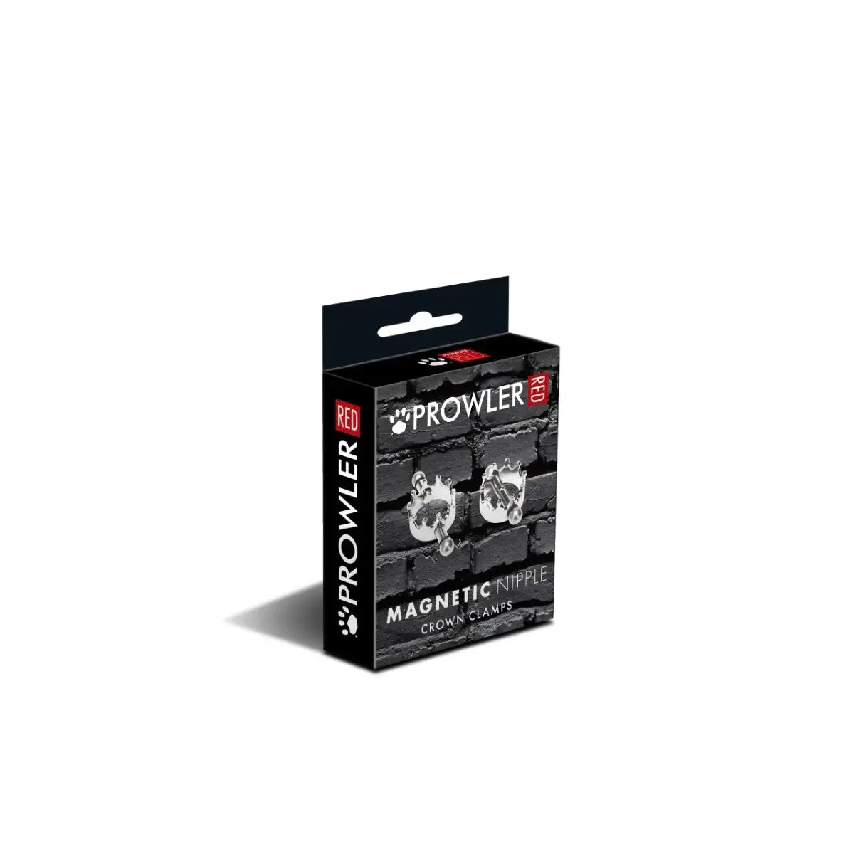 Prowler Red Magnetic Crown Nipple Clamps - Adjustable Pressure
