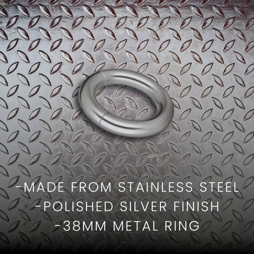 Prowler Red Magnetic Stainless Steel C-Ring - 33mm & 38mm
