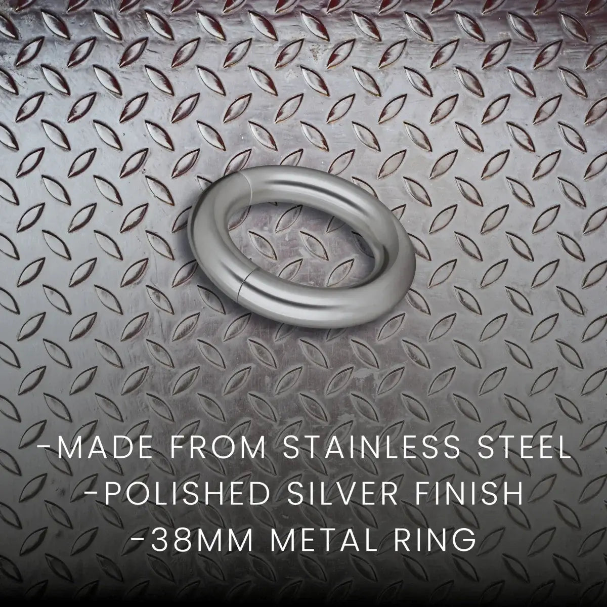 Prowler Red Magnetic Stainless Steel C-Ring - 33mm & 38mm