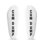 Prowler Red Statement Ankle Socks | Bold Cotton Blend Cum Dump