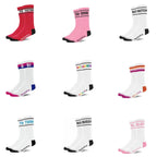 Prowler Red Statement Socks - Crew with Playful Stripes