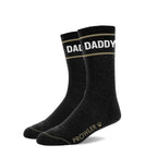 Prowler Red Statement Socks - Crew with Playful Stripes Daddy