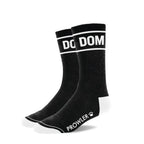 Prowler Red Statement Socks - Crew with Playful Stripes Dom