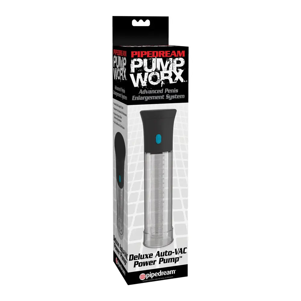 Pump Worx Deluxe Auto Vac Power Penis Black
