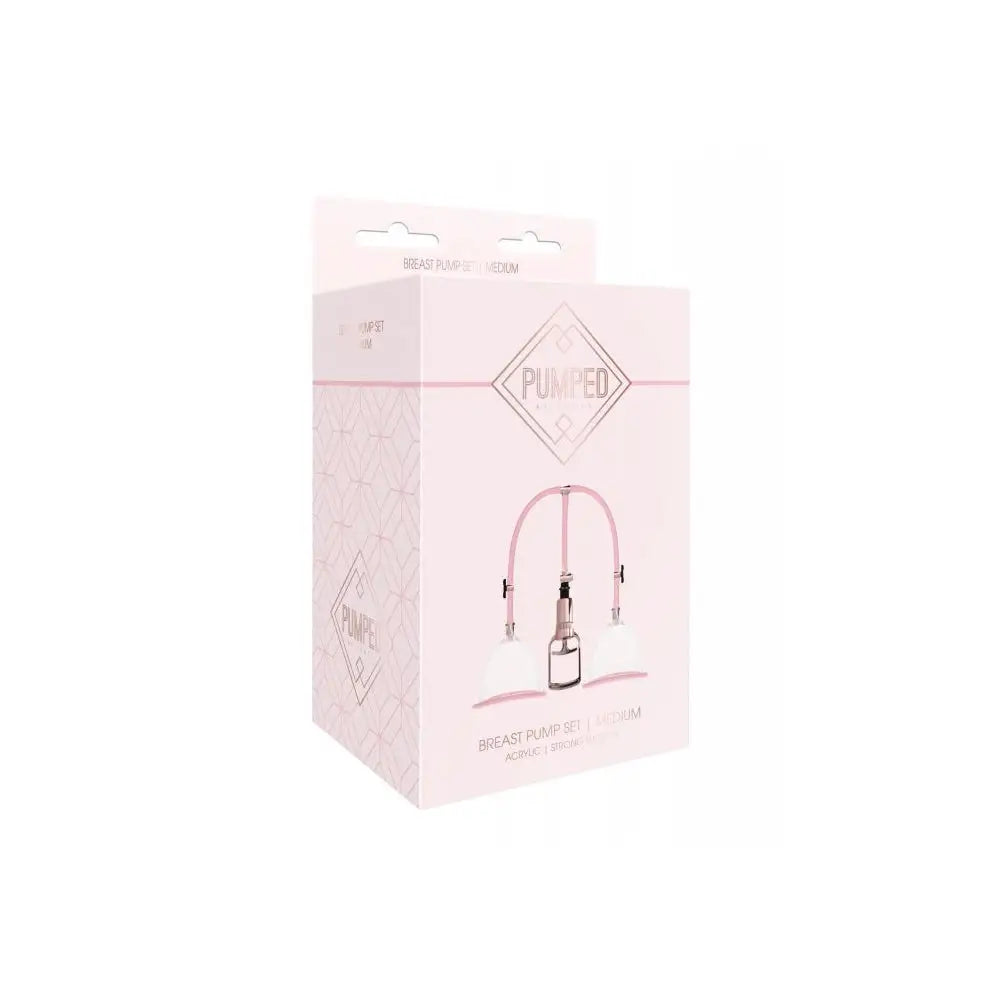 Pumped Breast Pump Set - Medium / Rose Gold
