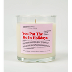 CHRISTMAS SUGAR COOKIE You Put the Ho in Holidays Candle