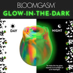 Bloomgasm™ Glow Rose Glow - in - the - Dark Clitoral Stimulator - Rolik®