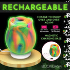 Bloomgasm™ Glow Rose Glow - in - the - Dark Clitoral Stimulator - Rolik®