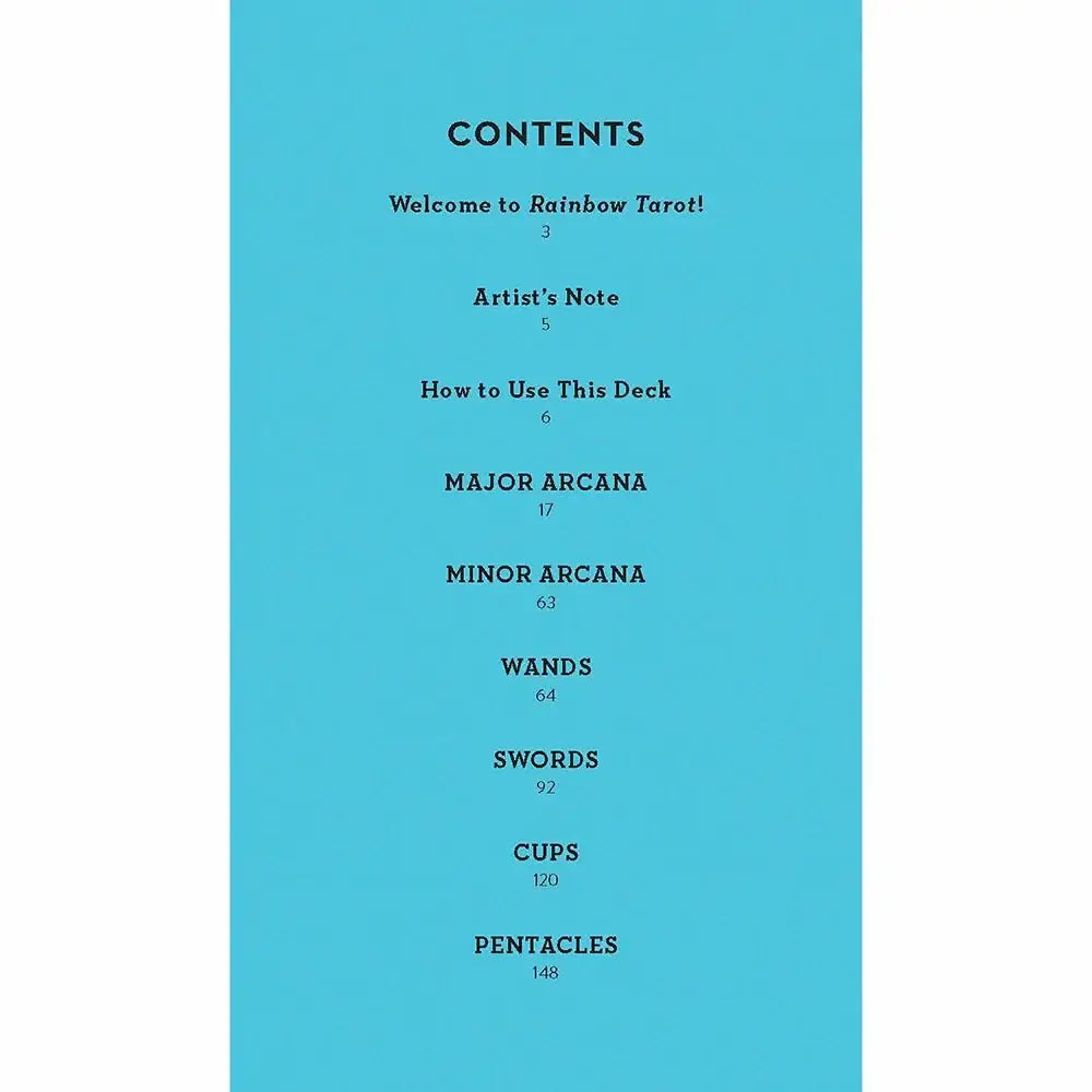 Rainbow Tarot: 78 Cards & Guidebook - Rolik®