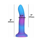 Rave Addiction 8" Glow in the Dark Dildo - Rolik®