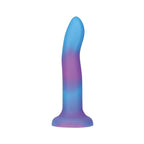 Rave Addiction 8’’ Glow in the Dark Dildo - Blue